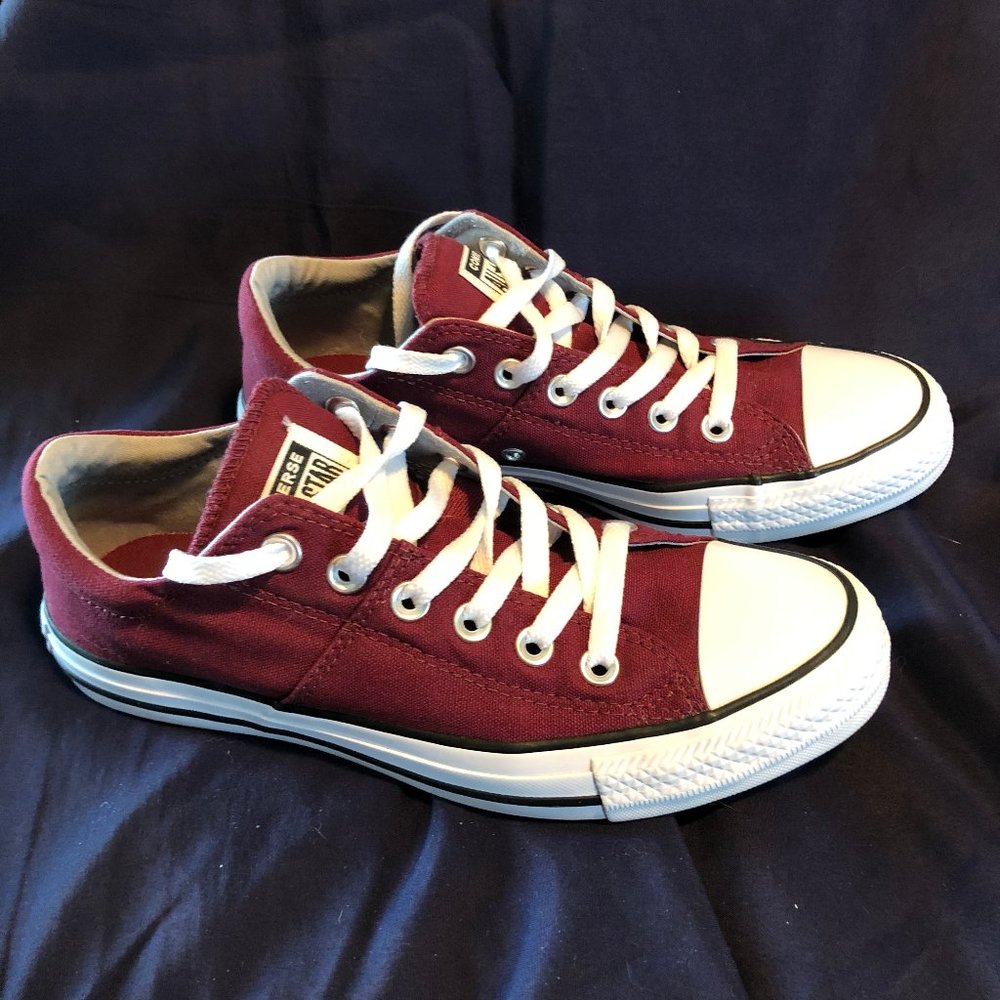 Converse Madison Shoes Maroon / Dark Red Size 8 NWOT